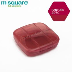 M SQUARE Pill Case (Red)