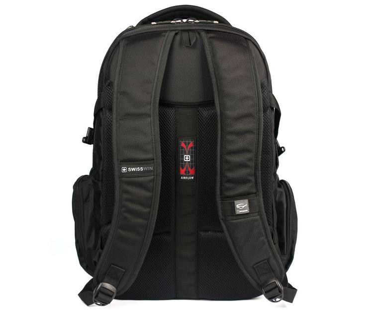SWISSWIN Swiss 17 Inch Water-Resistant Laptop Backpack – Durable Travel ...