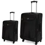 SUISSEWIN 20″ 24″ Luggage Set – 2 PCS Suitcase Set SN8109AB