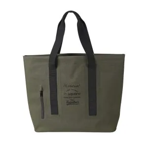 M Square waterproof sandproof beach tote bag with "Hi, nature!" text.